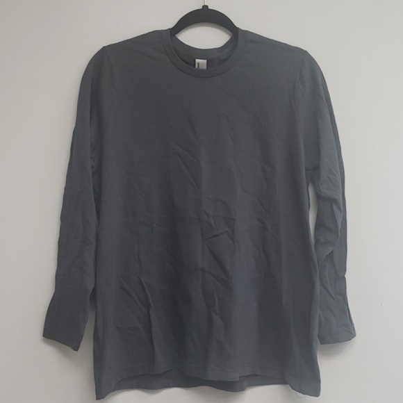 American Apparel Tops - American Apparel Classic 100% Cotton LS Ladies T-Shirt size: Large NEW